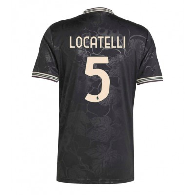 Juventus Manuel Locatelli #5 Tredjedrakt 2025-26 Kortermet Juventus Manuel Locatelli #5 Tredjedrakt 2025-26 Kortermet